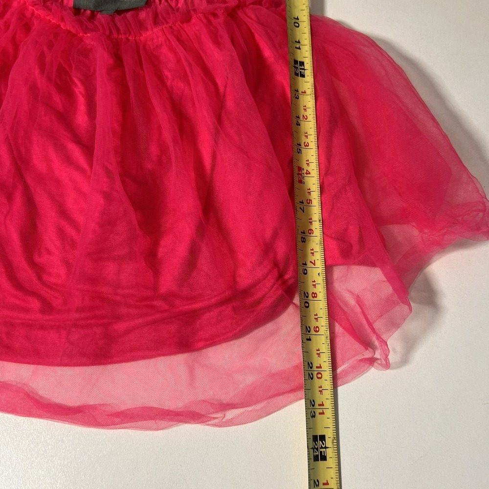 Anthropologie Sunday in Brooklyn Fairy Tulle Top Pink Ruffle Frilly Mesh‎ XS - Picture 6 of 7